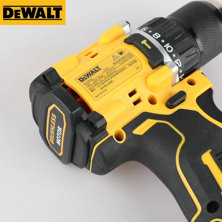 DEWALT 20V MAX Brushless Impact Drill – Cordless Power Tool for Precision & Performance