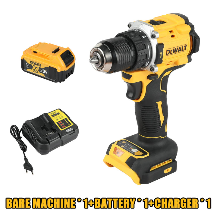 DEWALT 20V MAX Brushless Impact Drill – Cordless Power Tool for Precision & Performance